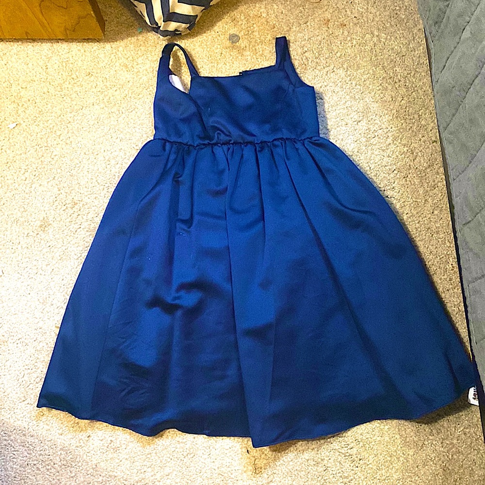 A Navy Blue girls size 4 dress only worn once